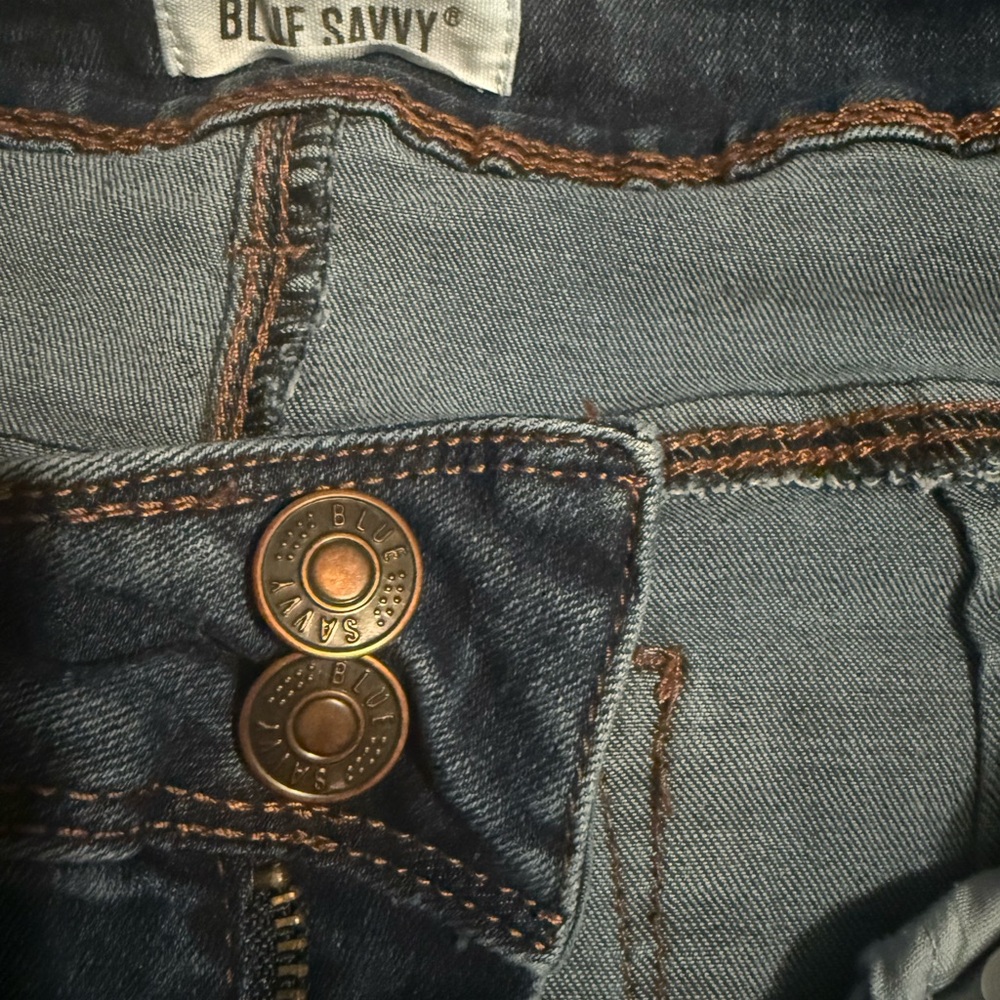 Classic Blue Women's Skinny Jeans - Picture 2 of 6
